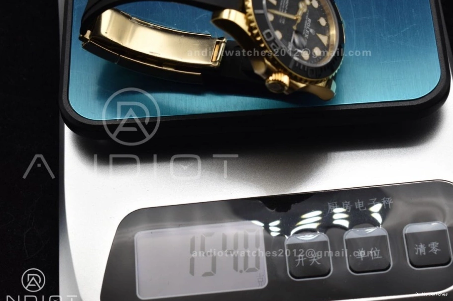 Weight) (Gain Unisex Edition 226658 Best VR3235 Yacht-Master ARF Oysterflex 1209 on 1:1 Strap 0715